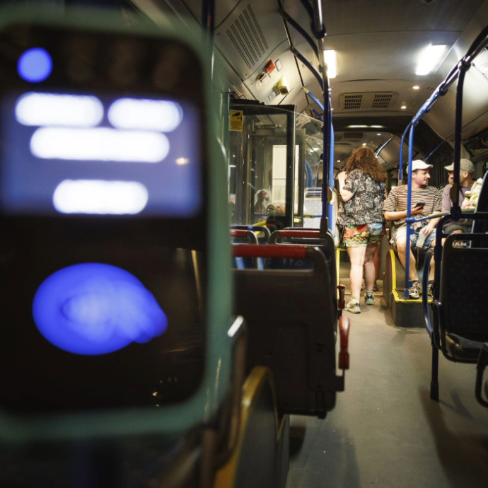 interior autocarro